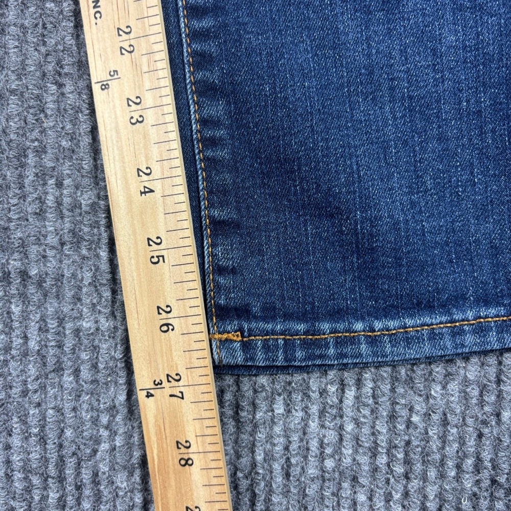 The Children's Place Straight Jeans Girls Size 12 Blue Slim Stretch Denim - Picture 7 of 12